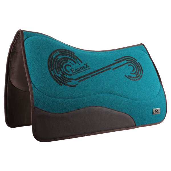 Dakota Filz mit Lederbesatz