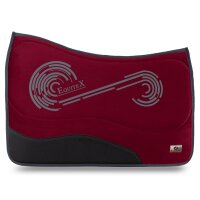 Dakota Samt mit Lederbesatz