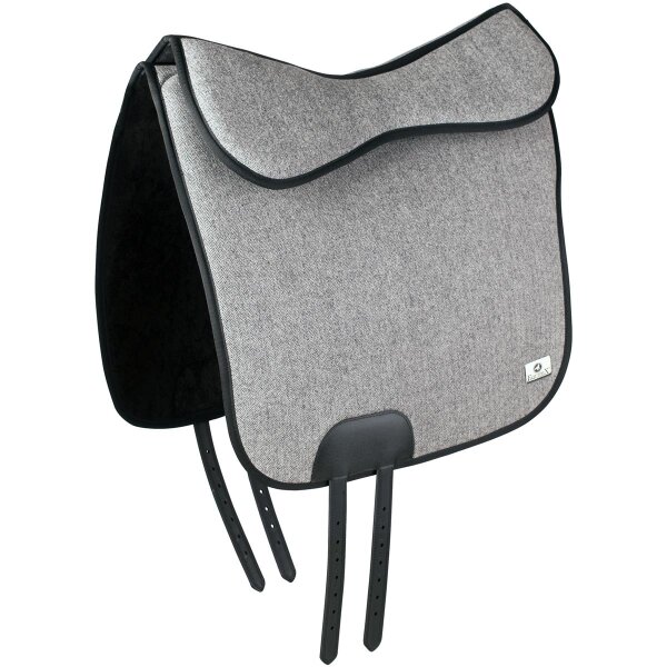 Loden Schwarz Fischgrät